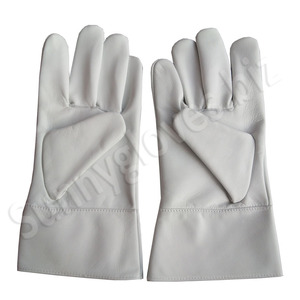 ถุงมือหนังวัวผิวแพะ,ถุงมือเชื่อมอาร์กอน - Product Image 3