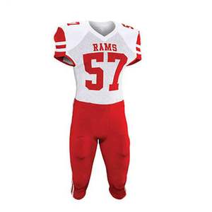 Uniforme de fútbol americano OEM para adultos y niños transpirable de talla grande fabricación fina - Product Image 1