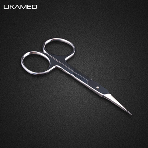 Tijeras rusas para uñas LIKAMED, tijeras para cutículas de los pies, cuchillas afiladas de acero inoxidable de la mejor calidad - Product Image 1