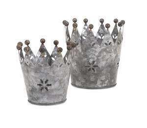 ตกแต่งมงกุฎกษัตริย์ชุบสังกะสี - Product Image 1