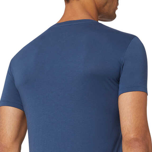 เสื้อยืด OEM 2021 ดีไซน์ใหม่ โลโก้สั่งทำ ผ้าฝ้ายออร์แกนิค 100% แบบเรียบ - Product Image 4