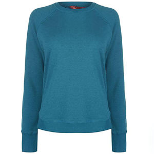 Sweat-shirt à double couche pour hommes, confort léger, tricoté, artisanal avec des garnitures côtelées et une doublure en molleton, pour le cou - Product Image 1