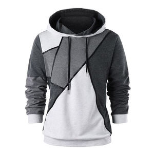 Sweat à capuche de créateur imprimé avec logo personnalisé pour hommes Sweats à capuche d'hiver à la mode en tissu tricoté lavable en polyester et coton à sublimation - Product Image 1