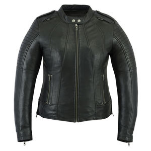 Chaqueta de cuero PU para hombre de alta calidad, nueva y elegante chaqueta de motocicleta con cuello levantado - Product Image 1