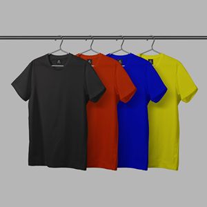 Top Sponsor Listing 100% Coton 220 Gsm 12 Couleurs Crew Hommes T-Shirts Unisexe Personnalisable Fitness Vêtements Vêtement Teint 280 Gsm - Product Image 6