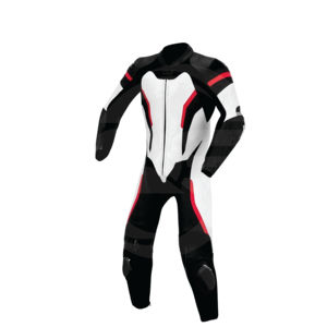 Combinaison moto en cuir véritable 100% - Product Image 1