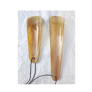 100% véritable chausse-pied de buffle à long manche Petit chausse-pied et produit naturel et chausse-pied de buffle poli - Product Image 3