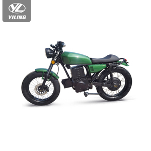 Moto électrique de course de café avec le siège - Product Image 2