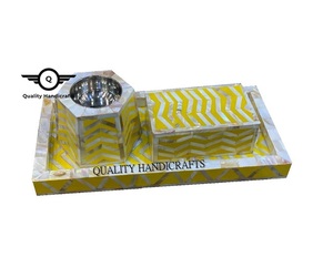 Bandeja con incrustaciones de perlas para manualidades, juego de quemador de incienso, mopa árabe, Mubkhar, Ramadán, fabricante de dujoon, la mejor calidad - Product Image 4