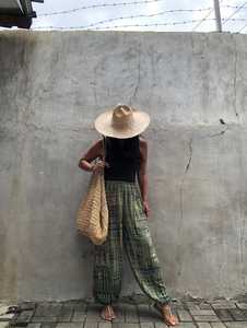 ฤดูร้อนชุด Plazzo กางเกงออกแบบที่กำหนดเองกางเกงโยคะ Tie Dye กว้างขายาวเอวชายหาดสบายๆสไตล์ยาว Palazzo กางเกง - Product Image 3