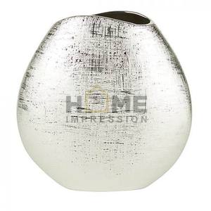 Proveedor Mayorista de Floreros Decorativos de Metal Plateado Brillante para el Hogar, Centro de Mesa para Sala de Estar, Florero a Precio Razonable - Product Image 6