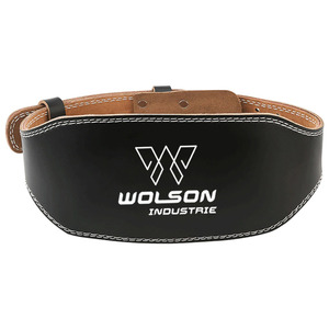 Cinturón de gimnasio Cuero Venta al por mayor Levantamiento de pesas Cinturón personalizado para gimnasio Levantamiento de pesas de cuero Palanca Gimnasio Levantamiento de pesas Cinturón. - Product Image 2