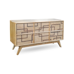 Hadwin Wooden Cabinet <b>Sideboard</b> Chest Modern Natural Design Living Room Bedroom Home Hotel Furniture - Product Image 1