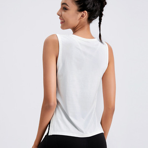 Chaleco Deportivo de Tirantes para Mujer, Diseño Veraniego 2022, Transpirable, Holgado, con Lazo en la Espalda, Ideal para Correr - Product Image 4