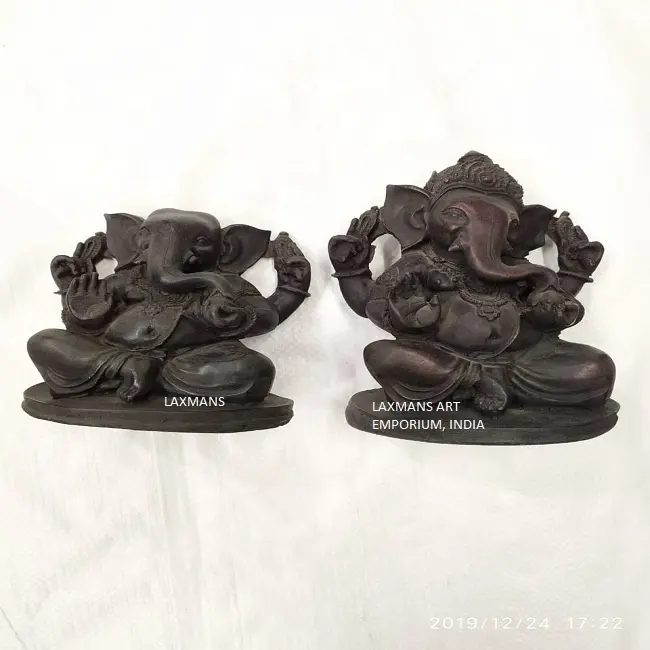 Polyresin Gemaakt Indian Ganesh Goden Standbeelden