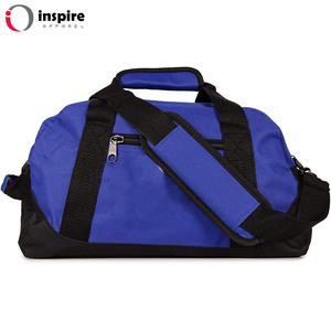 Bolsa de Gimnasio Portátil Unisex para Viaje, Compartimento Grande, Bolsillo Frontal con Cremallera, Moderna, Forro de PVC, Poliéster, Lona y Nailon - Product Image 5