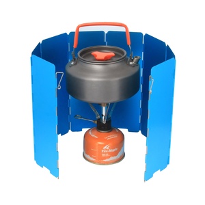 OEM personnalisé Pliable Pare-Vent Écran 10 Plaques <span class=keywords><strong>Camping</strong></span> En Plein Air Cuisinière à <span class=keywords><strong>Gaz</strong></span> - Product Image 3