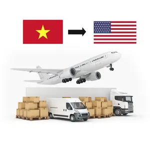 Freight Forwarder Panas dari Vietnam Pengiriman DDP Ke AS/Kanada/Eropa (Pengiriman Cepat) FCL Sea Sky Trucking Service Direct