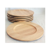 Milieuvriendelijke Eigenschap Lader Plaat Mango Hout Food & Fruit Serveren Servies Eenvoudig Ontwerp Lader Plaat
