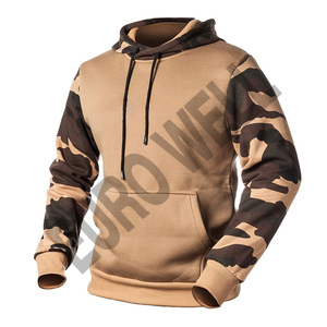 เสื้อฮู้ดดี้ Kangroo Pocket สำหรับผู้ชาย รุ่นใหม่ล่าสุด ผลิตจากผ้าฝ้าย 100% ดีไซน์ถักทอ มีซับใน สีพื้นแบบกำหนดเอง พร้อมโลโก้ - Product Image 5