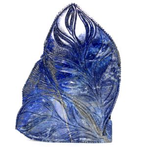 หินอัญมณีพระพิฆเนศงานฝีมือขายดีประดับบ้านแกะสลักคริสตัลรักษาประติมากรรม Piedras naturales - Product Image 4