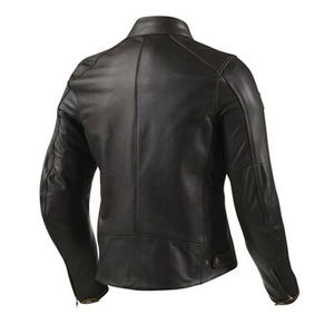 แจ็กเก็ตลำลองสไตล์ไฮสตรีทส์กันน้ำเป็นมิตรกับสิ่งแวดล้อมหนังแท้สำหรับผู้ชายแฟชั่นล่าสุด2022 - Product Image 6