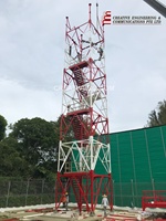 Tour radar d'aéroport Météo Climatologique et météorologique Tour radar autoportante