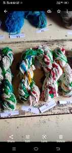 Wholesale Fabric Snowflake 100% Polyester Hand Woven Fabric Tweed Material Wholesale for Woman Clothing - Product Image 3