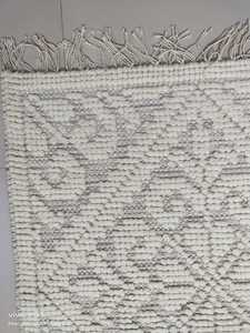 Vente en gros 100% coton tapis bohème moelleux Shaggy noué à la main anti-dérapant indien brodé chambre tapis de sol Jacquard Machine - Product Image 5