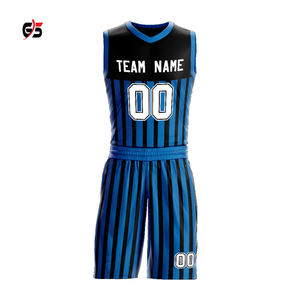 Conjunto de ropa de equipo de baloncesto, Jersey y pantalones cortos, 100% poliéster, tela fina, personalizada, sublimación, uniforme de impresión de alta calidad - Product Image 6
