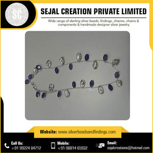 925 <b>Sterling</b> <b>Silver</b> <b>Necklace</b> Set at Lowest Price - Product Image 5