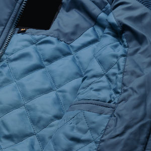 Blouson d'aviateur léger coupe ajustée pour hommes en hiver imperméable avec col montant - Product Image 6