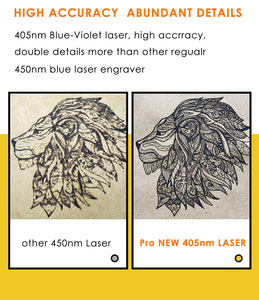 Grabador Láser <span class=keywords><strong>LaserPecker</strong></span> Pro, Máquina de Grabado Portátil y Compacta con Protector, Mini Soporte de Escritorio, Cortador Manual - Product Image 3