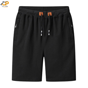 Shorts de sport pour hommes d'été, décontractés, anti-froissement, séchage rapide, respirants, coupe ample, couleur unie, imprimé lettres, cordon de serrage - Product Image 2