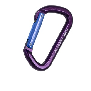 แสงกีฬากลางแจ้งที่แข็งแกร่งหนัก28KN อลูมิเนียมปีนเขาคาราบิเนอร์ - Product Image 1