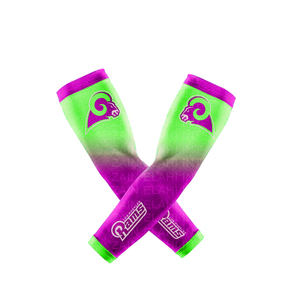 2024 Venta caliente UV Colorf Sport Rning Arm Sves High American Football Sublimado Entrenamiento Protección Refrigeración Técnica impresa - Product Image 4