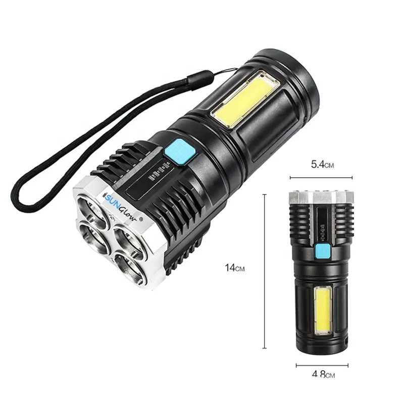 Details about   990000LM Rechargeable LED Flashlight Torch High Power Light Lamp & Charger US 