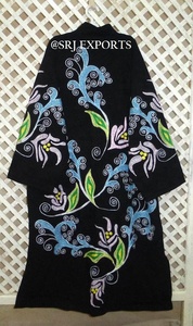 Veste en laine Aari brodée pour femmes, manteau en coton léger, Caftan de styliste indien, mode occidentale, nouvelle collection 2020 - Product Image 3