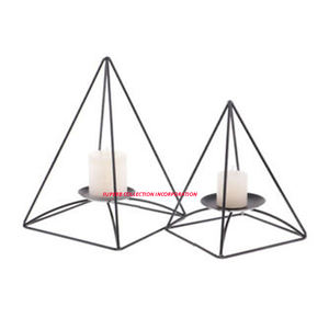 Soporte de luz de té, vela en forma de cono, hecho a mano, directo, OEM, venta de fábrica, Juego de 2 - Product Image 1