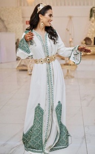 --- TRENDY---ELEGANT---NEW--DESIGNER-OF-CAFTAN --- Robe avec BEAUTIFUL--ZARI -- Embelli travail-POUR-FÊTE-USURE et De Mariage-2021... - Product Image 2