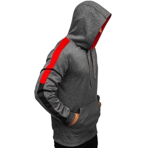 Sudaderas con capucha personalizadas de gran tamaño de EE. UU. UE Sudadera con capucha de algodón 100 bordada para hombres Sudaderas con capucha personalizadas Rosa negro verde - Product Image 5