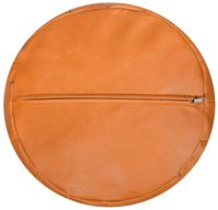 Pouf en cuir de luxe marocain pouf marron Rotot pouf décoratif pouf tabouret style traditionnel pour une application en extérieur