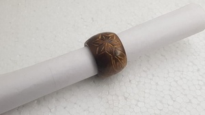 Anillo de madera 2022 Natural auténtica, hecho a mano, forma redonda, para mesa, servilleta, fiesta de boda, más vendido - Product Image 2