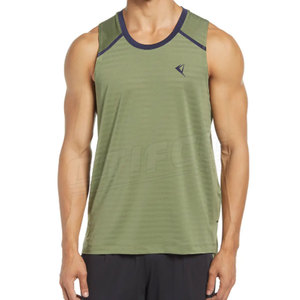 Débardeur de sport sans manches pour homme, Logo personnalisé, Top de course à pied, d'entraînement, de Gym, tendance 2021 - Product Image 1