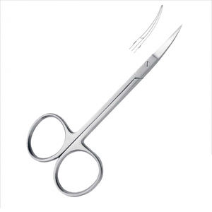กรรไกรสำหรับทันตกรรมแบบโค้งคู่ทำจากสเตนเลส5.5สลักโลโก้ตามสั่ง - Product Image 3