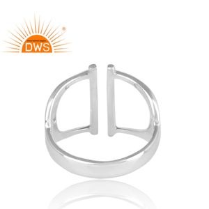 Nouvelle bague ajustable en argent sterling 925 de qualité supérieure, bijoux en argent sterling, fournisseur de bijoux, collection classique - Product Image 4