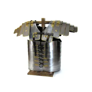 Armadura de segmento de lorica segmentada roman, armadura com placa para peito antiga legião, armadura medieval barata para venda