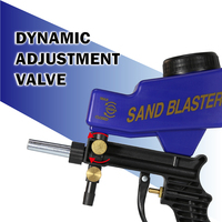 Sulematec — Blaster de Soda, pistolet de ponçage professionnel, tuyau de Siphon, outil fait à taïwan