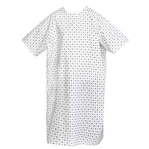 Bata vaquera para pacientes Uso hospitalario 100% algodón Unisex - Product Image 4