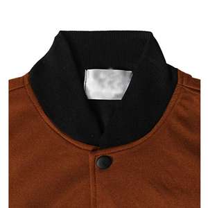 Blouson d'hiver unisexe avec fermeture éclair pour hommes College Letterman Baseball Varsity Jaket - Product Image 3